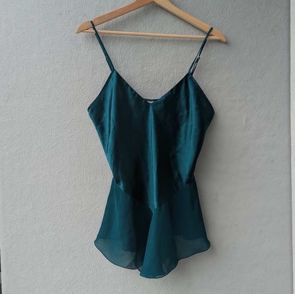 La SENZA Other - Vintage La Senza Emerald Bodysuit